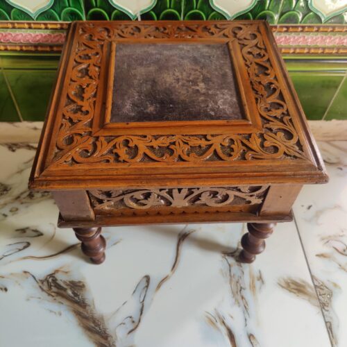 Wooden Hand Carving Table