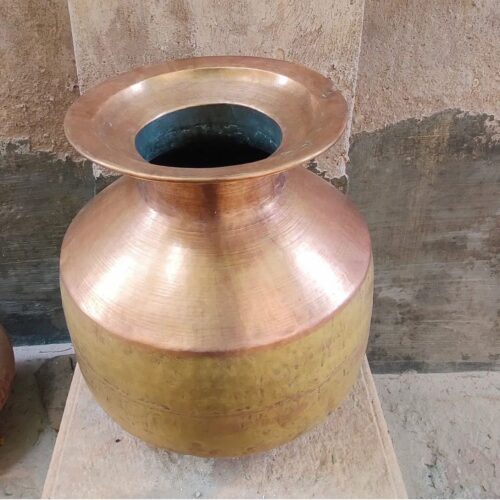 Vintage Brass Pot (Large Size)
