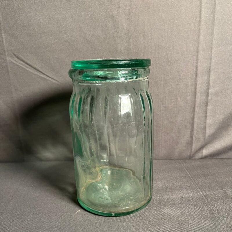 Vintage Made In England Glass Jar