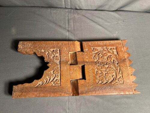 Vintage wooden hand carving book stand - Image 2