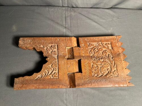 Vintage wooden hand carving book stand - Image 3