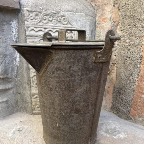 Vintage Made In Usa Iron Bucket