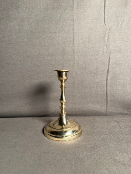 Vintage brass candle stand