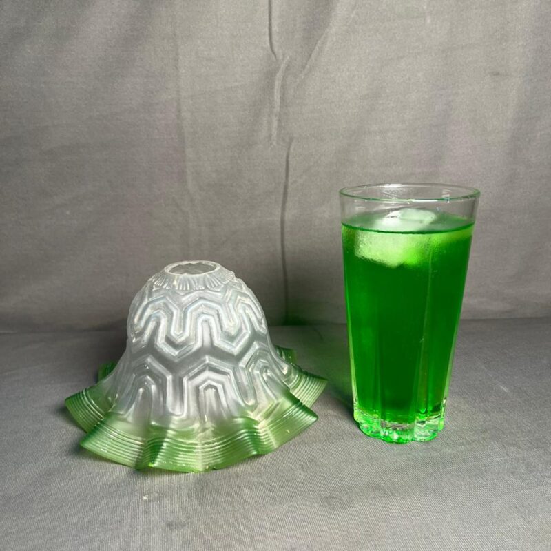 Antique Japanese Double Color Shade