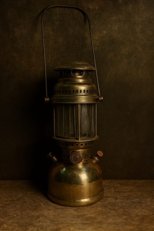 Antique brass petromax..Efar made in india