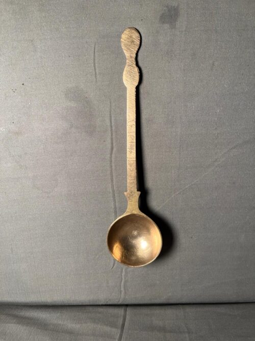 Vintage brass ladle - Image 2