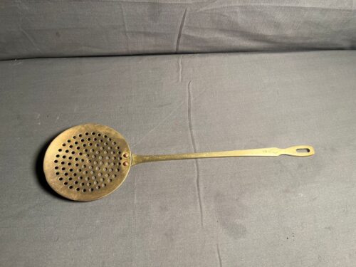 Vintage brass jaali ladle - Image 4