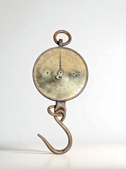 Antique Salter’s Spring Balance – Vintage Hanging Weighing Scale (England) - Image 2