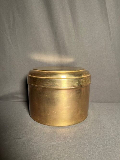 Vintage brass box