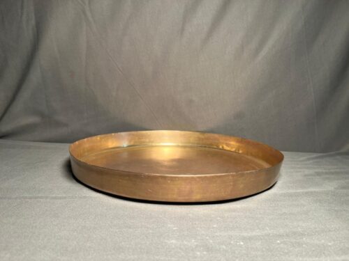 Vintage brass thali... - Image 2