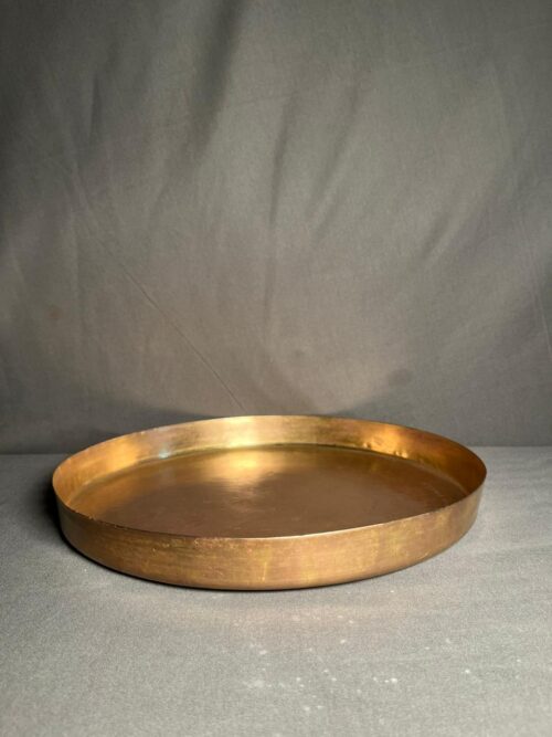 Vintage brass thali... - Image 5