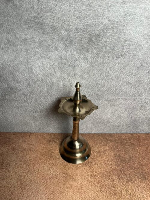 Vintage brass small size deepak - Image 3