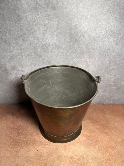 Vintage brass bucket - Image 3