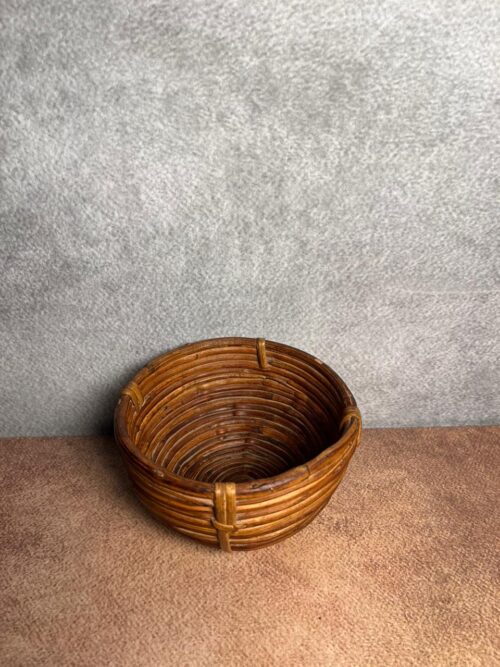 Vintage small size wicker sweets basket - Image 5