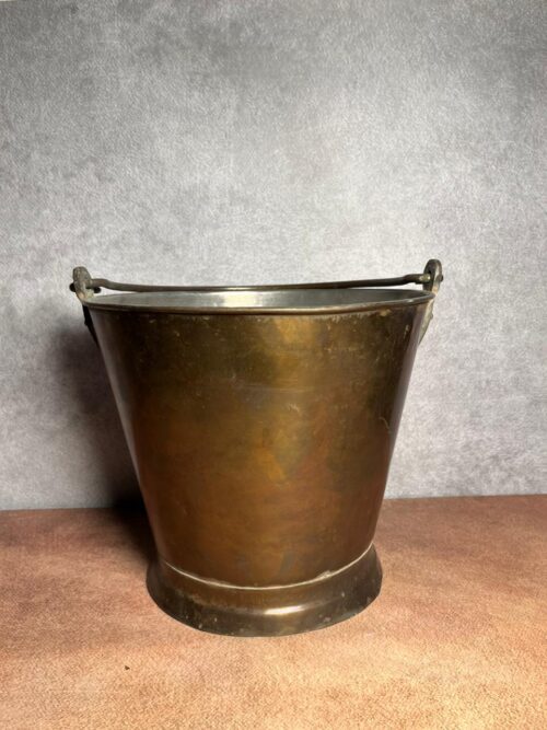 Vintage brass bucket - Image 4