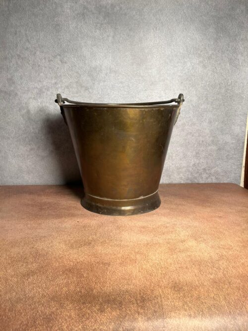 Vintage brass bucket