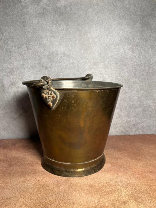 Vintage brass bucket - Image 2