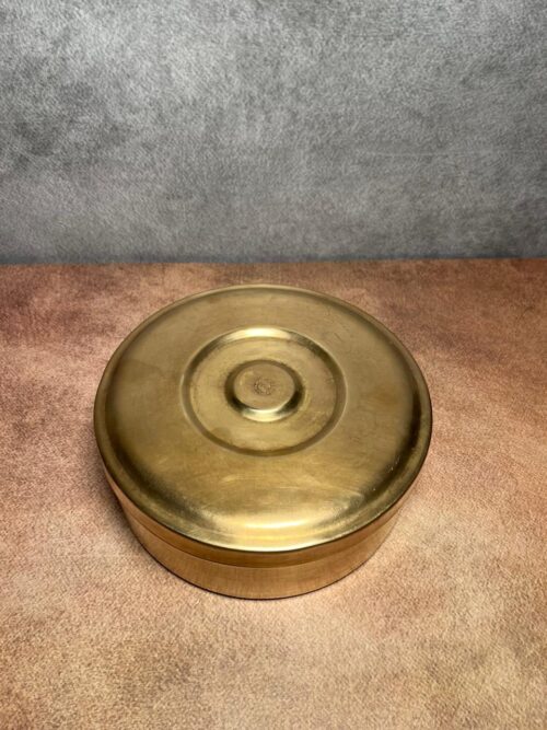 Vintage brass large size masala box - Image 7