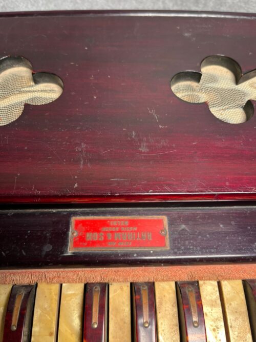 Antique ratiram and sons harmonium - Image 5