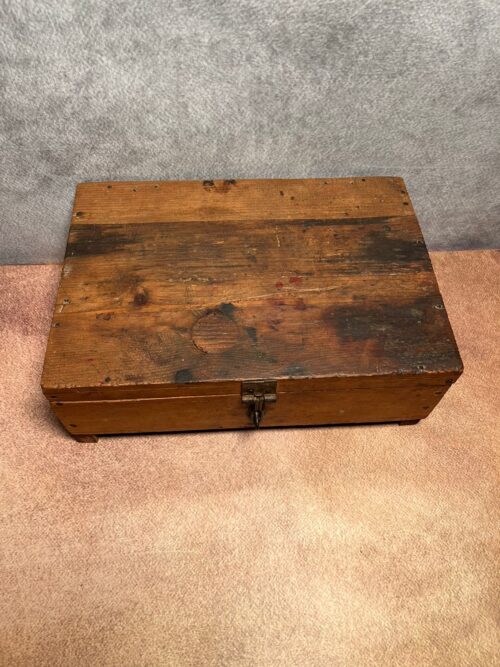 Vintage wooden masala box - Image 2