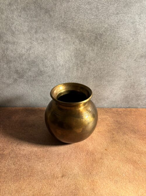 Vintage bronze pot - Image 3