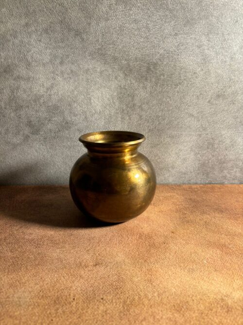 Vintage bronze pot - Image 4