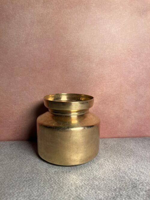 Vintage brass pot - Image 4