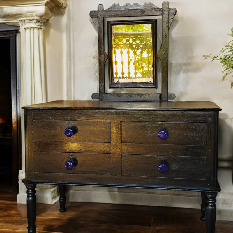 Vintage Wooden Dressing Table