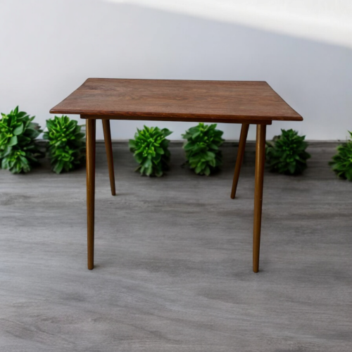 Antique wooden teak wood coffee table - Image 3