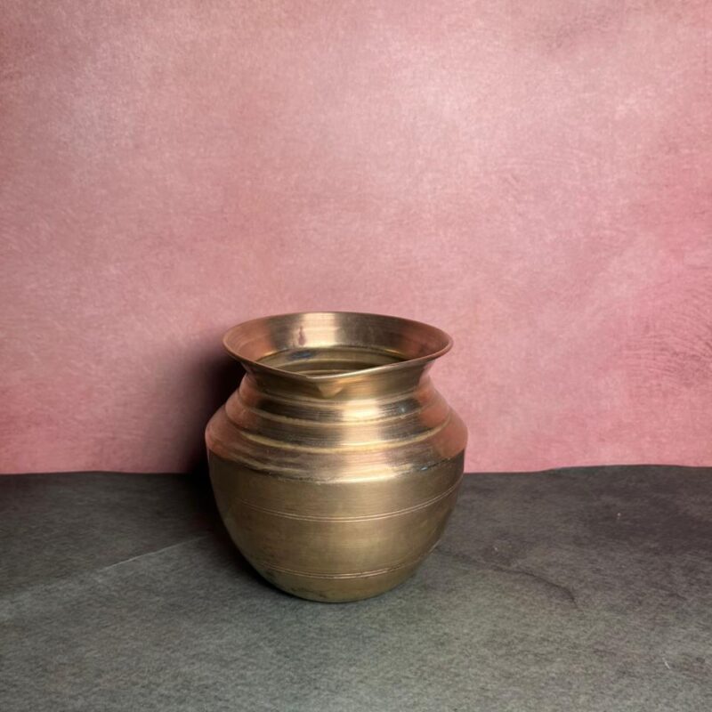 Vintage Brass Pot