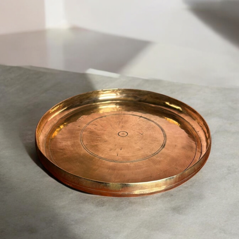 Vintage Bronze Thali
