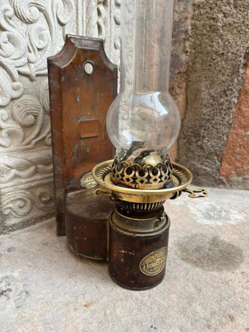 Antique made in england j hinks and company lamp