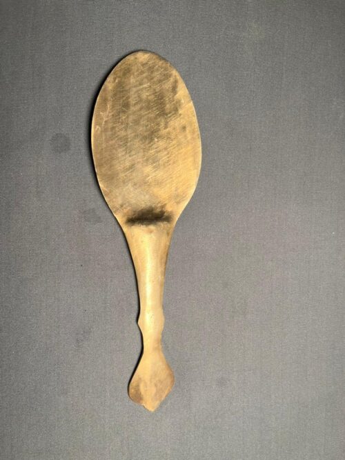 Vintage brass rice ladle