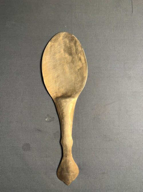 Vintage brass rice ladle - Image 2