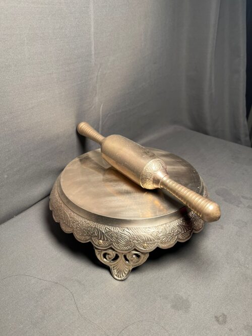 Vintage brass chakla belan - Image 5