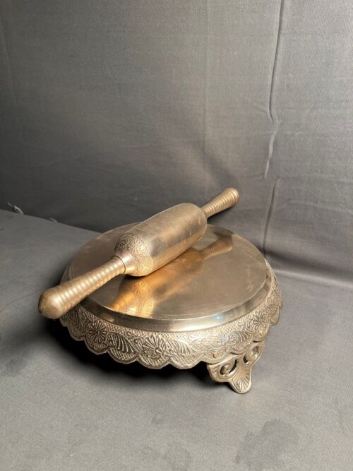 Vintage brass chakla belan - Image 4