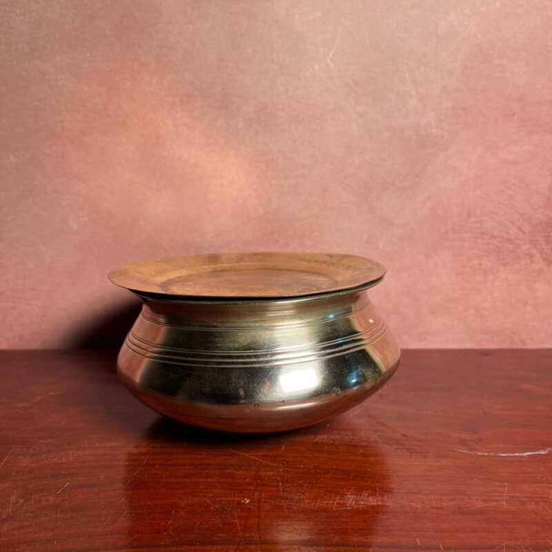 Vintage Bronze Small Haandi