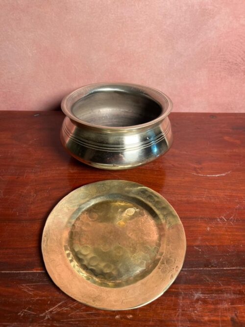 Vintage bronze small haandi - Image 3