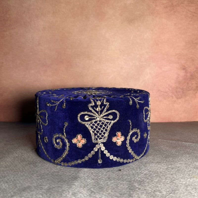 Antique Real Silver Work Cap (Topi)