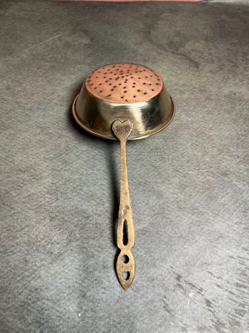 Vintage brass tea strainer - Image 5