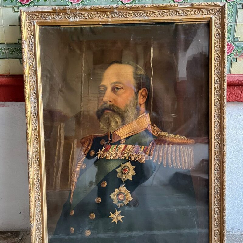 Vintage German Lithograph