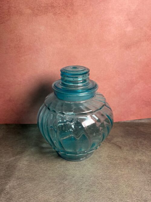 Vintage glass blue har (bhand) - Image 4