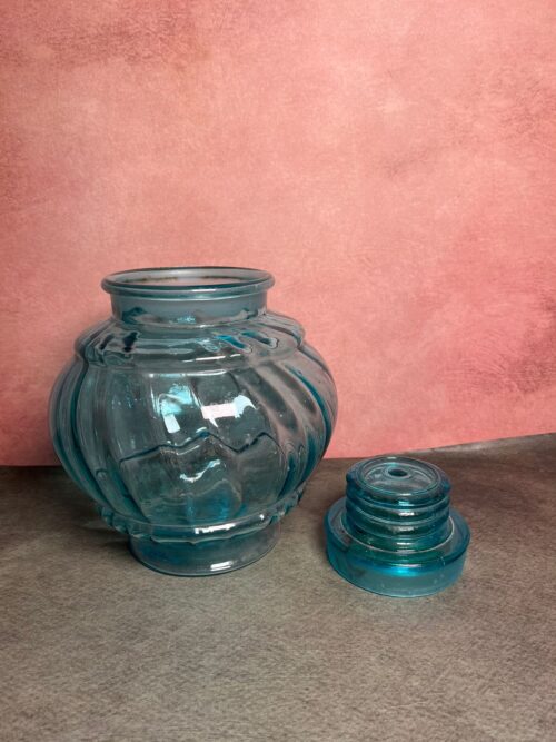 Vintage glass blue har (bhand) - Image 3