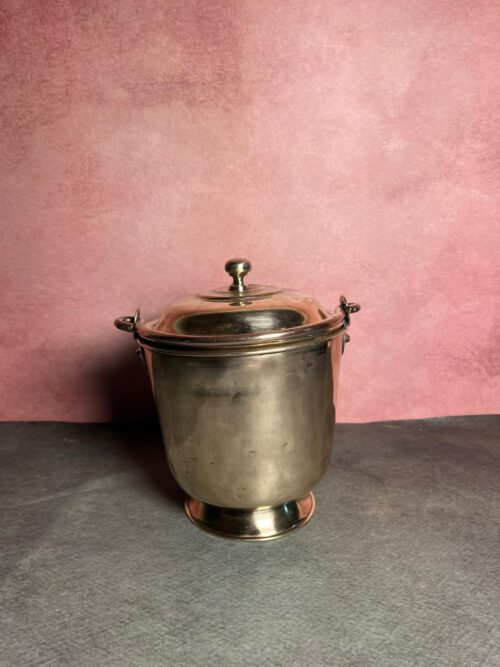 Vintage brass ice bucket