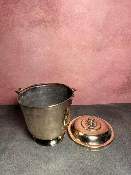 Vintage brass ice bucket - Image 2