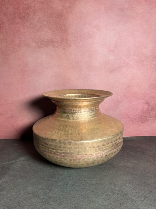 Vintage brass beautiful vase