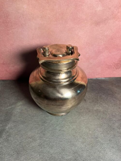 Vintage bronze extra large size holly water pot - Image 3