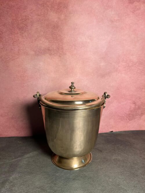 Vintage brass beautiful ice bucket