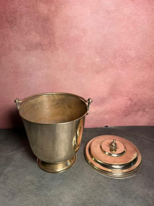 Vintage brass beautiful ice bucket - Image 3