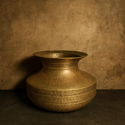 Vintage brass beautiful vase - Image 5